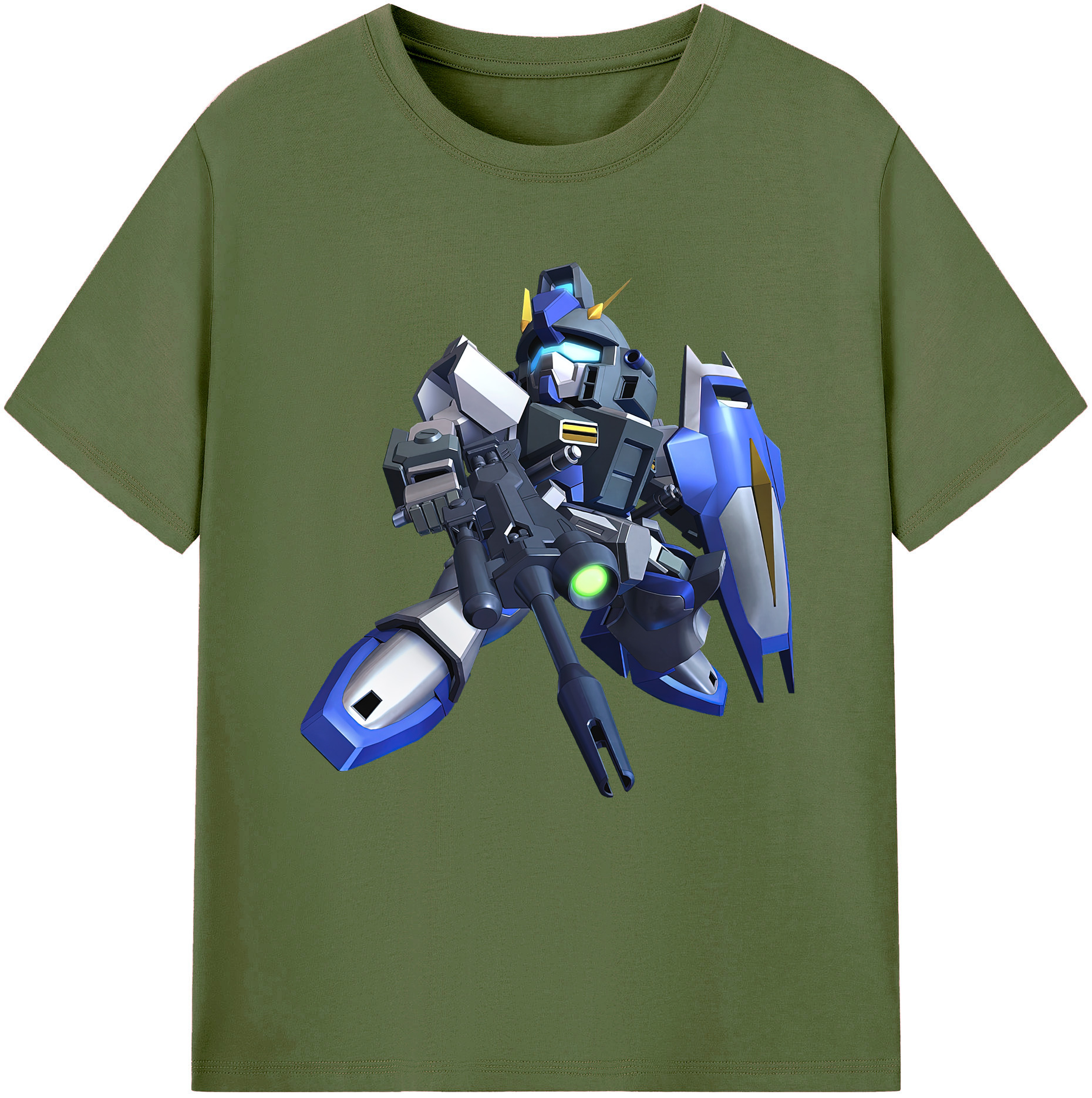 （画像用） 機動戦士ガンダム Mobile Suit Gundam 綿100％半袖Tシャツ（フロントプリント）